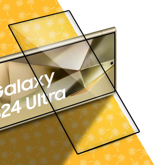 9D Flexi Palm kerámiaüveg a Samsung Galaxy S24 Ultra készülékhez