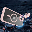 Tok iPhone 13, ERBORD Impact Guard, MagSafe, rózsaszín
