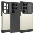 Telefontok a Samsung Galaxy S24 Ultra, ERBORD MagProtect Slide Camera, arany