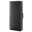 Pattintható tok Samsung Galaxy A25 5G, Split Leather, fekete