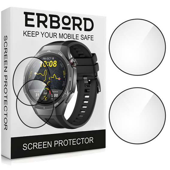 2x ERBORD hibrid üveg a Huawei Watch GT 5 Pro 46mm