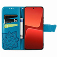 Pattintható tok a Xiaomi 13, Butterfly, kék