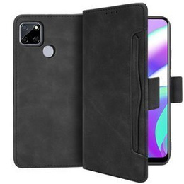 Pattintható tok a Oppo A15 / A15S, Card Slot, fekete