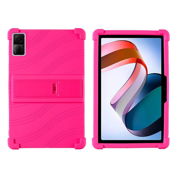 Szilikon tok Xiaomi Redmi Pad SE 11", Impact, páncélozott, rózsaszín