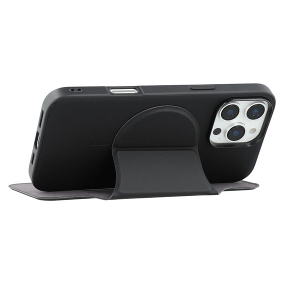 X-LEVEL tok iPhone 16 Pro Max készülékhez, Magnetic Card Holder, fekete