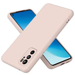 Telefontok a Oppo Reno 6 5G, Silicone Lite, rózsaszín