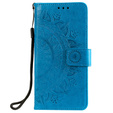 Pattintható tok a Xiaomi Redmi 10, Mandala, kék