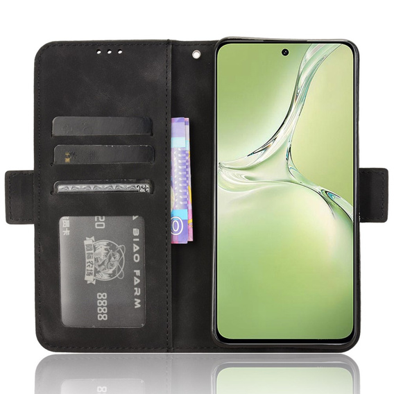 Pattintható tok a OnePlus Nord CE4 Lite, Card Slot, fekete