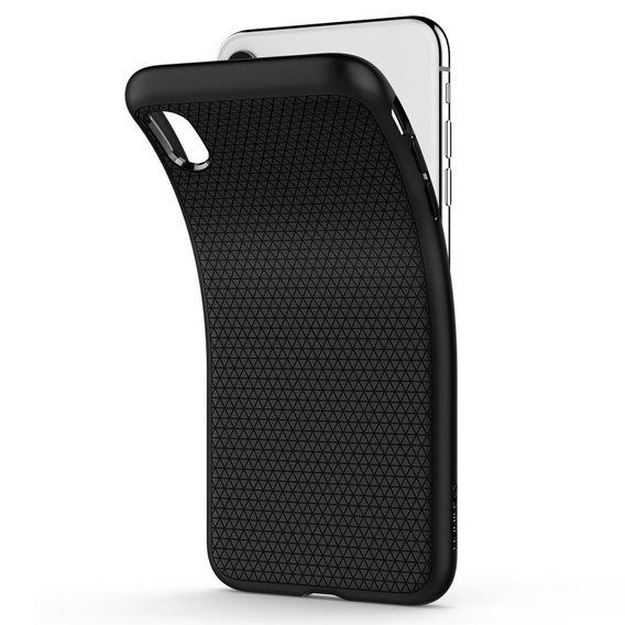 Spigen Liquid Air matt fekete tok Apple iPhone X / Xs készülékekhez
