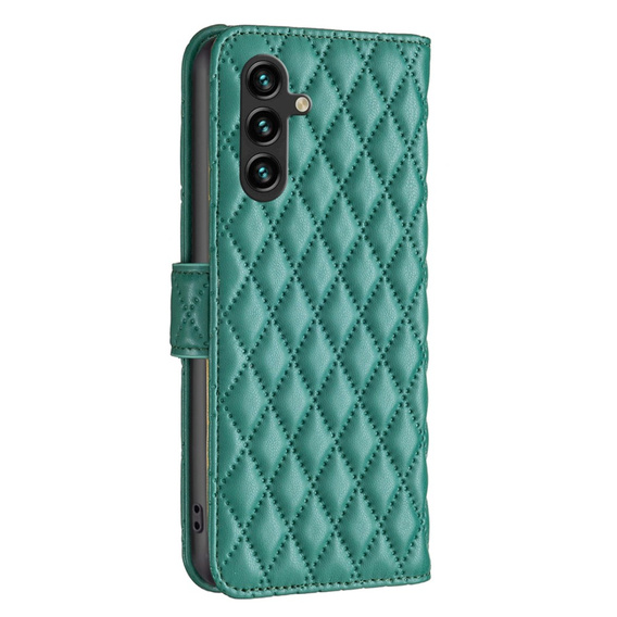 Pattintható tok a Samsung Galaxy A56, Wallet, BINFEN COLOR, zöld