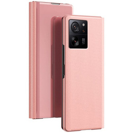 Telefontok a Xiaomi 13T / 13T Pro / Redmi K60 Ultra, Clear View, rózsaszín rose gold