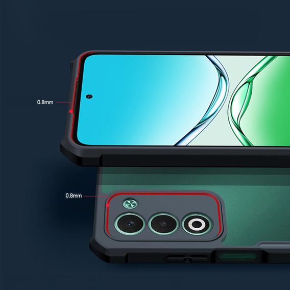 Telefontok a Oppo A5 5G / A5m, AntiDrop Hybrid, fekete