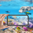 IP68 vízálló tok Samsung Galaxy A55 5G, Redpepper, fekete