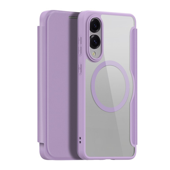 Dux Ducis Telefontok a Samsung Galaxy S25 Edge, Skin X Pro, MagSafe, lila
