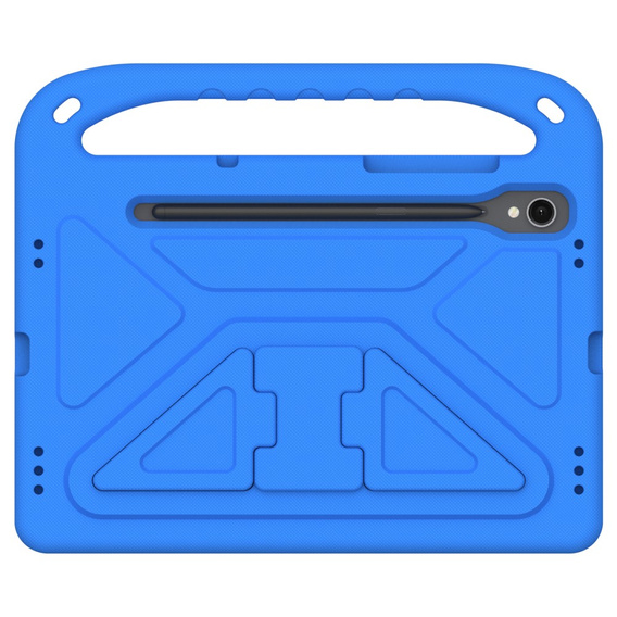 Gyermek tok Samsung Galaxy Tab S10 Lite / S10 FE / S9 FE, fogantyúval, kék