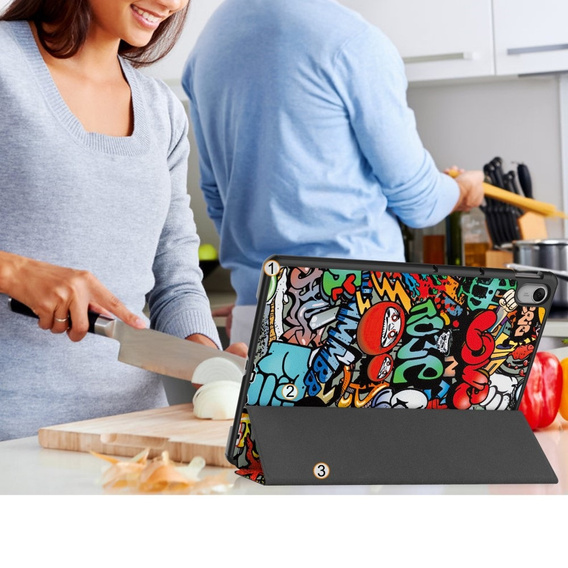 Tok Huawei MatePad 11.5 2024, Smartcase, graffiti