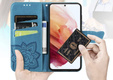 Pattintható tok a Oppo Reno 12, Butterfly, kék