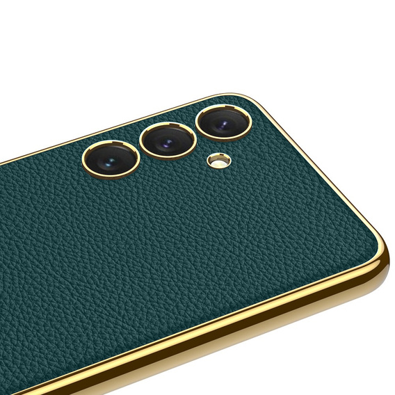 Telefontok a Samsung Galaxy S24, GKK Leather, zöld