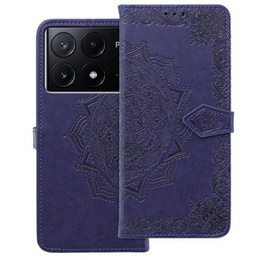 Pattintható tok a Xiaomi Poco X6 Pro 5G, Mandala, rózsaszín rose gold