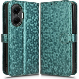 Tárca Rhombus flip tok a Xiaomi Poco F7 5G számára