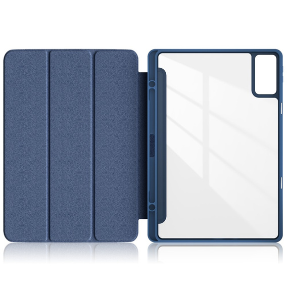Tok Xiaomi Redmi Pad SE 11", Smartcase Hybrid, tolltartó résszel, kék