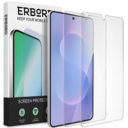 2x edzett üveg ERBORD 9H Hard Glass a képernyőn a Samsung Galaxy S25 Edge