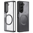 DuxDucis tok Samsung Galaxy Z Fold6 5G, Aimo Case, MagSafe, átlátszó / fekete
