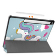 Tok Samsung Galaxy Tab S10 Lite / S10 FE / S9 FE, pánttal, unicorn