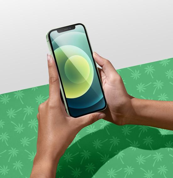 5D teljes ragasztós intelligens tenyér edzett üveg iPhone 12/12 Pro készülékekhez