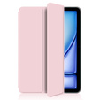 Tok Apple iPad Air 13" 6 gen. 2024 (A2836, Magnetic smartcase, rózsaszín
