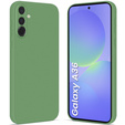 Telefontok a Samsung Galaxy A36 5G, Silicone Lite, zöld