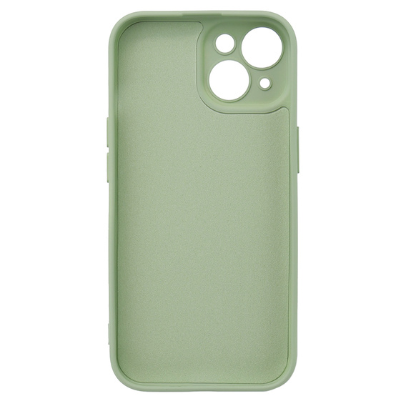 Telefontok a iPhone 15 Plus, Silicone Lite, zöld