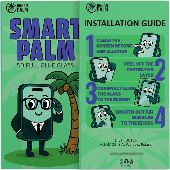 5D Full Glue Smart Palm edzett üveg Samsung Galaxy S25 Ultra készülékhez