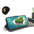 Pattintható tok a Infinix Hot 40i, Wallet, Butterfly rose