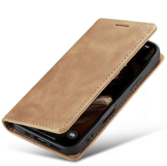 ERBORD Vintage tok - flip pénztárca iPhone 17 Pro Max készülékhez