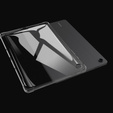 Tok Samsung Galaxy Tab A9 készülékhez, szilikon, átlátszó
