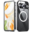 Kameravédő tok Google Pixel 9 Pro, CamShield MagSafe, fekete