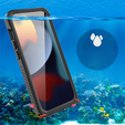 IP68 vízálló tok a iPhone 15 Pro, fekete