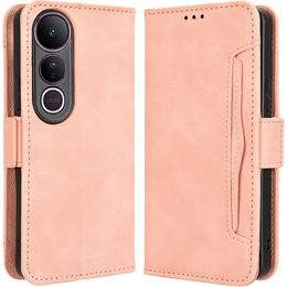 Pattintható tok a Vivo V50 Lite 4G / 5G, Card Slot, rózsaszín