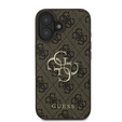 GUESS 4G Nagy fém logós tok iPhone 16-hoz