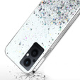Telefontok a Oppo Reno7 Lite 5G, Glittery, átlátszó