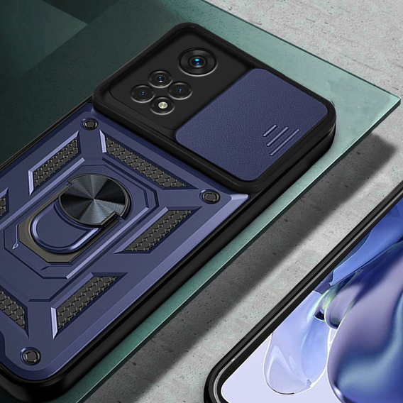 Telefontok a Xiaomi Redmi Note 11 Pro 4G, CamShield Slide, kék