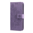 Pattintható tok a Samsung Galaxy A13 4G, Mandala Flower, lila
