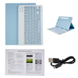 Tok + billentyűzet Samsung Galaxy Tab S7 T870/T875 / S8, Pen Slot, kék