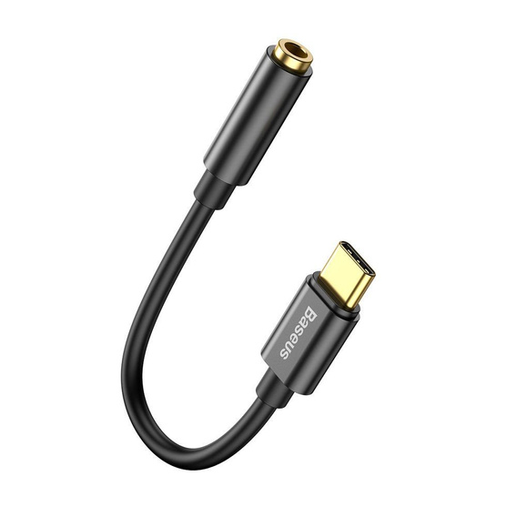 USB-C – 3,5 mm-es mini jack átalakító USB-C porttal rendelkező okostelefonokhoz, AUX csatlakozó nélkül