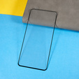 3D edzett üveg Motorola Moto G73 5G készülékhez, fekete