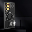 Telefontok a Samsung Galaxy S25 Ultra, Kickstand Ring, fekete