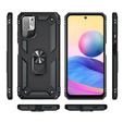 Páncélozott telefontok a Xiaomi Redmi Note 10 5G, Nox Case Ring, fekete