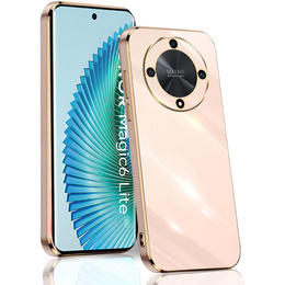 Tojás Honor Magic 6 Lite 5G, Glamour CamShield, rózsaszín rose gold