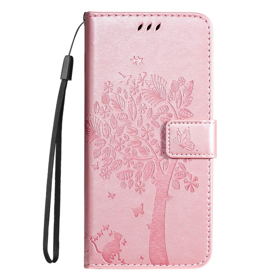 Pattintható tok Xiaomi 13T / 13T Pro, fa, rózsaszín rose gold